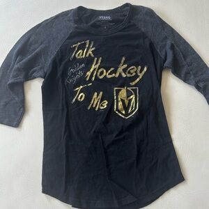 Vegas golden knights - vgk - small - ¾ sleeve shirt